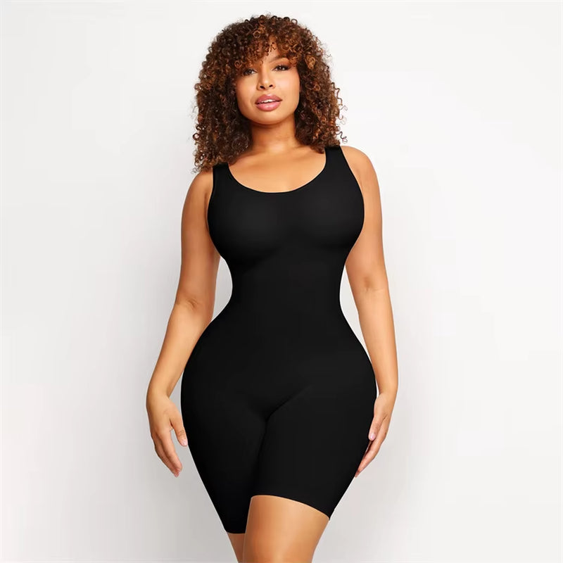 Wholesale High Quality Seamless Full Body Shaper plus Size Shapewear for Women Tummy Control Butt Lifter Bodysuit