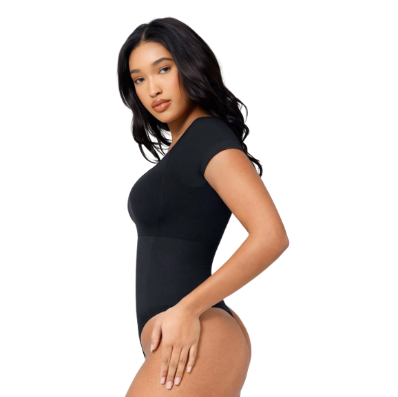 Seamless Bodysuit Light Control Strong Chest Support Shapewear