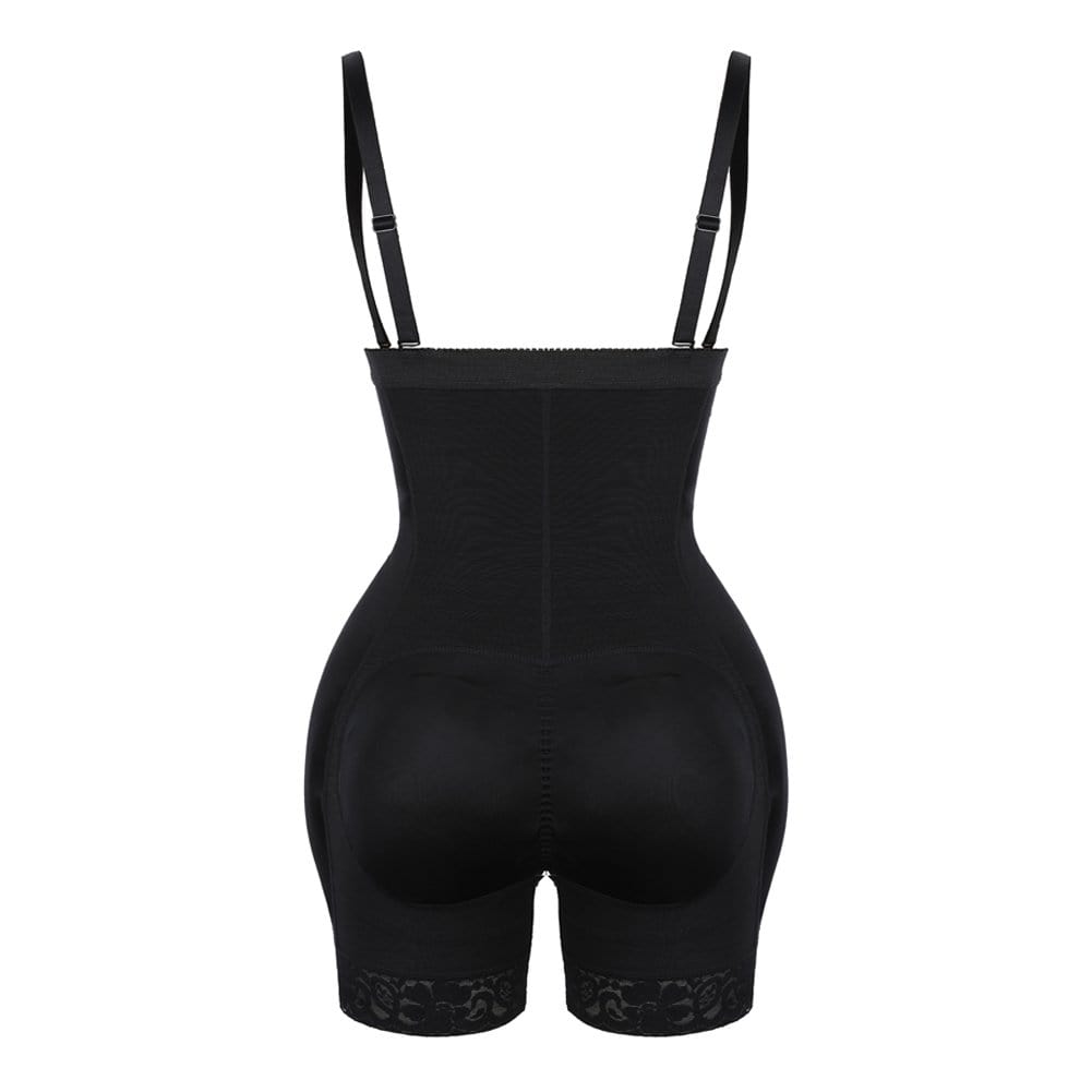 Wholesale Butt Lifter High Waist Lace Removable Pads Firm Compression