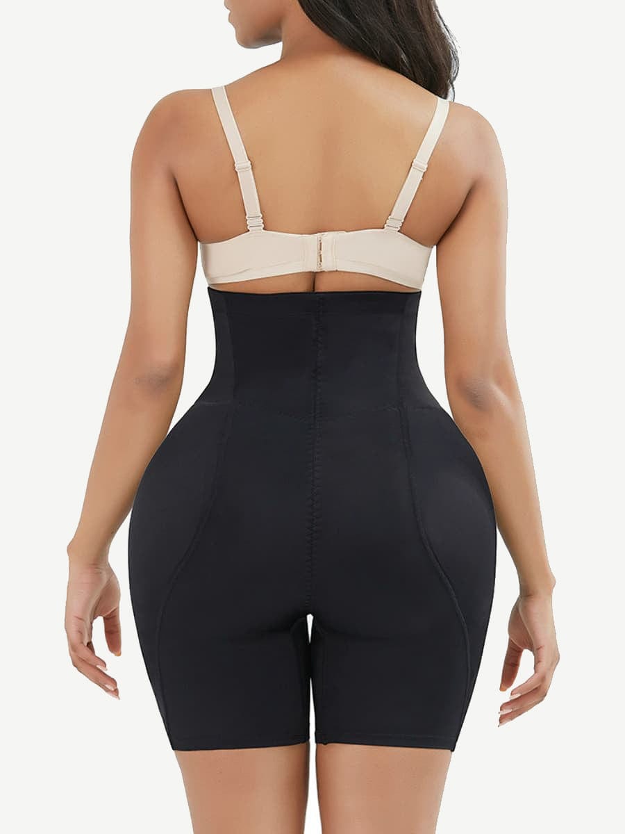 Wholesale High-Waist Tummy Control Shapewear with 2 Removable Hip Pads