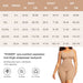Wholesale High Quality Seamless Full Body Shaper plus Size Shapewear for Women Tummy Control Butt Lifter Bodysuit