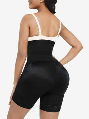 High Waisted Shapewear Shorts with Four Steel Bones