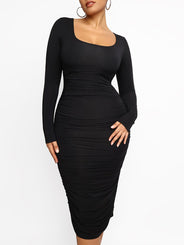 Sculpt Essense Bodycon Bulit-in Shapewear Dress