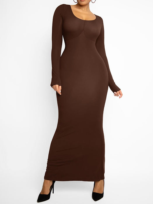 Sculpt Essense Bodycon Bulit-in Shapewear Dress