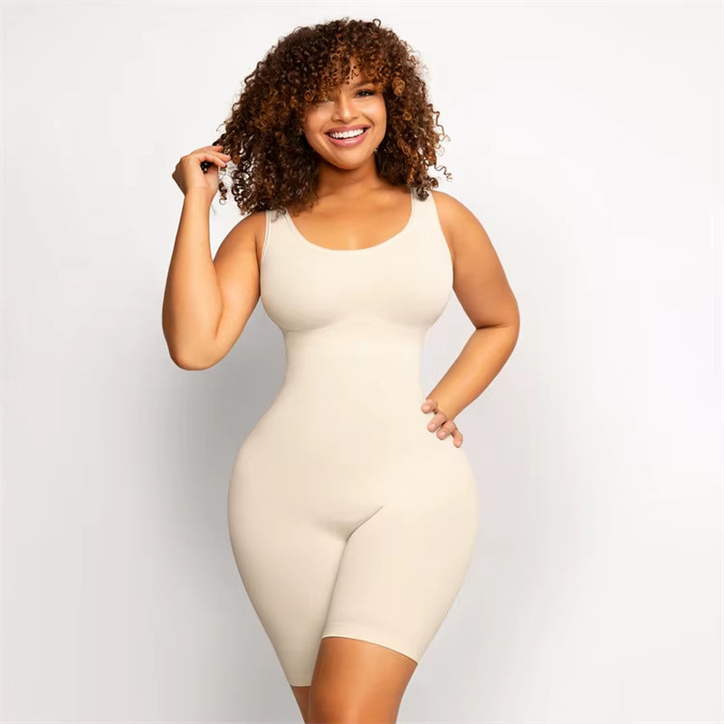 Wholesale High Quality Seamless Full Body Shaper plus Size Shapewear for Women Tummy Control Butt Lifter Bodysuit