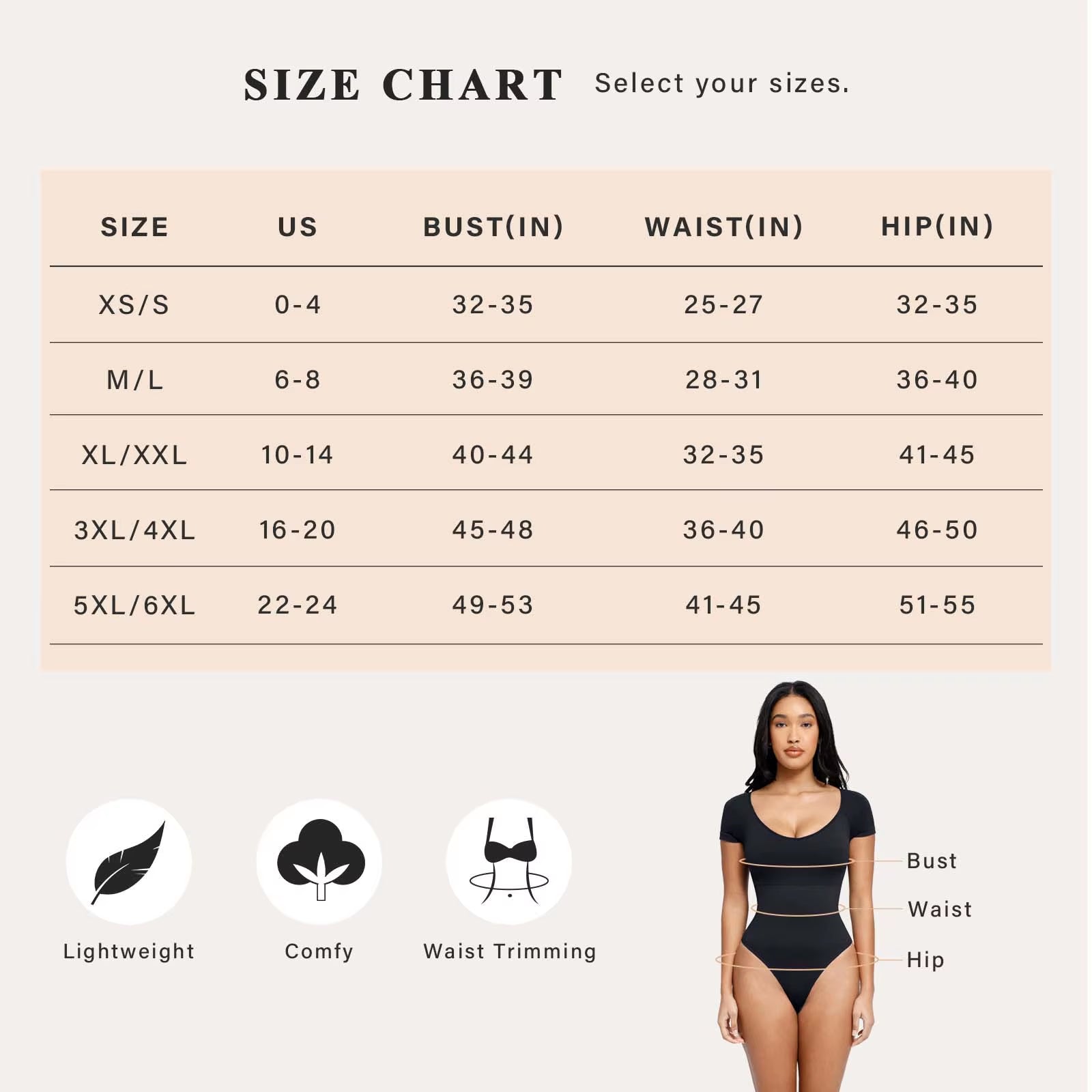 Hexin Eco-Friendly Seamless Bodysuit Casual Everyday Light Control Strong Chest Support Cooling Anti-Sweat Shapewear