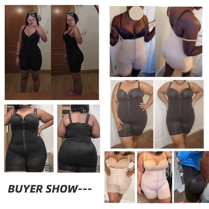 Open Crotch Seamless Butt Lifter Shaper Bodysuit in Stock Body Shapers for plus Size Women Breathable Feature