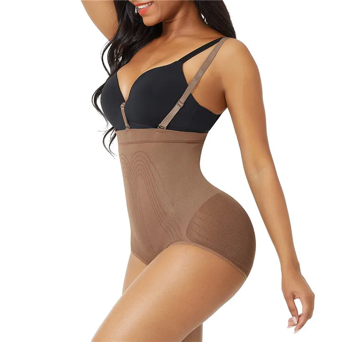 HEXIN Dropshipping Women Seamless High Waist Tummy Control Body Shaper Butt Lifter Shapewear Panties