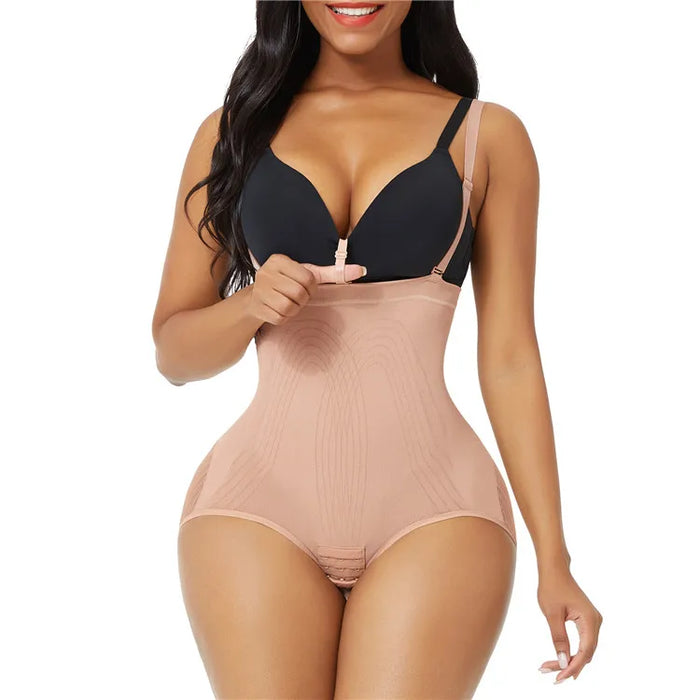 HEXIN Dropshipping Women Seamless High Waist Tummy Control Body Shaper Butt Lifter Shapewear Panties