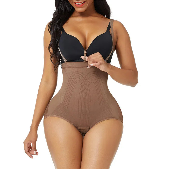 HEXIN Dropshipping Women Seamless High Waist Tummy Control Body Shaper Butt Lifter Shapewear Panties