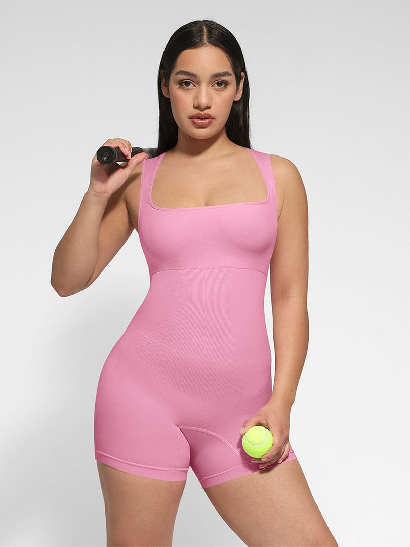 Three Pieces of Segmented Abdominal Binder Latex Tummy Wrap