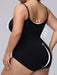 Women'S Seamless Plus-Size Underwear Hip Lift, Belly Tuck, Waist Strap Sexy One-Piece Shapewear