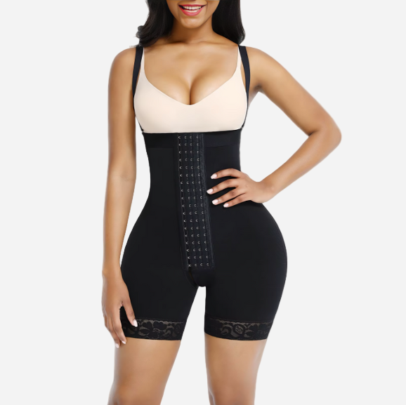 Crotchless Light Control  Bodysuit Shapewear