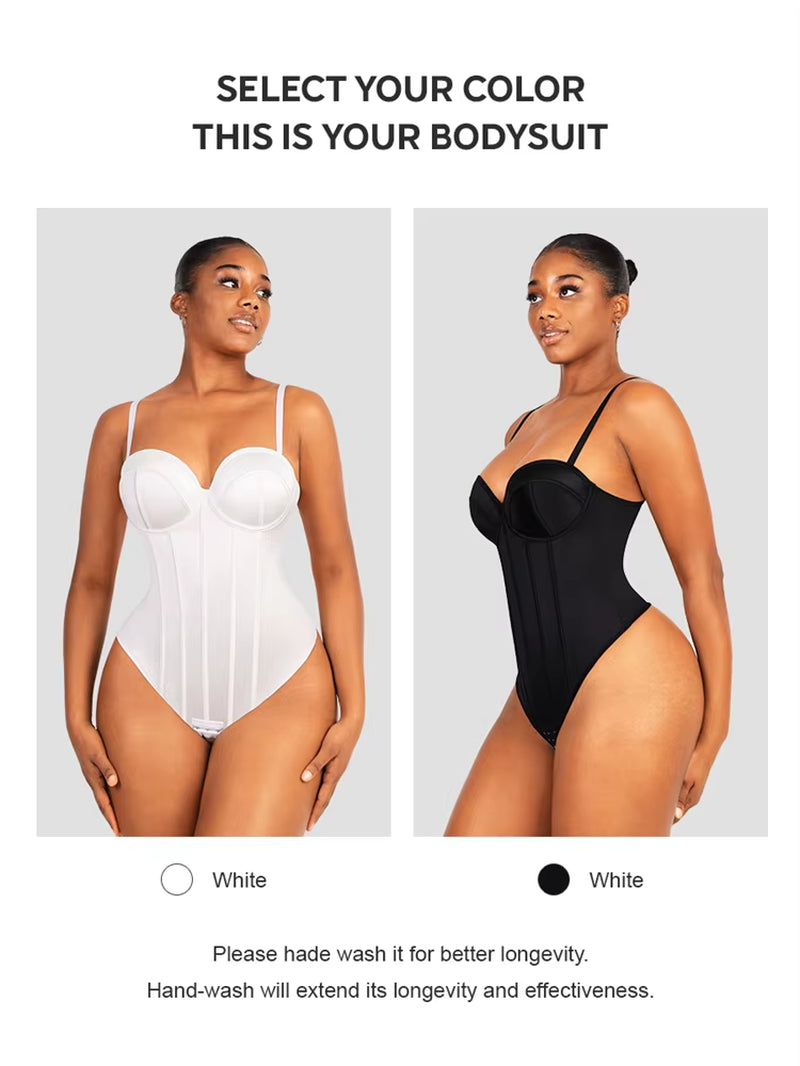 Hexin Spring Weddings Women High Waist Tummy Control Slimming Bodysuit Shapewear Breathable Ultra Thin Summer Slimming Wear