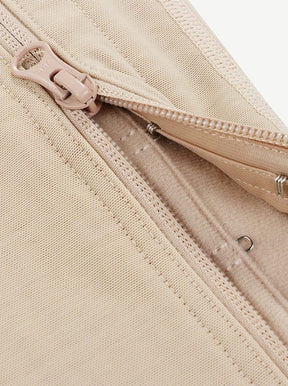 Detachable Straps Side Zip Postoperative Body Shaper