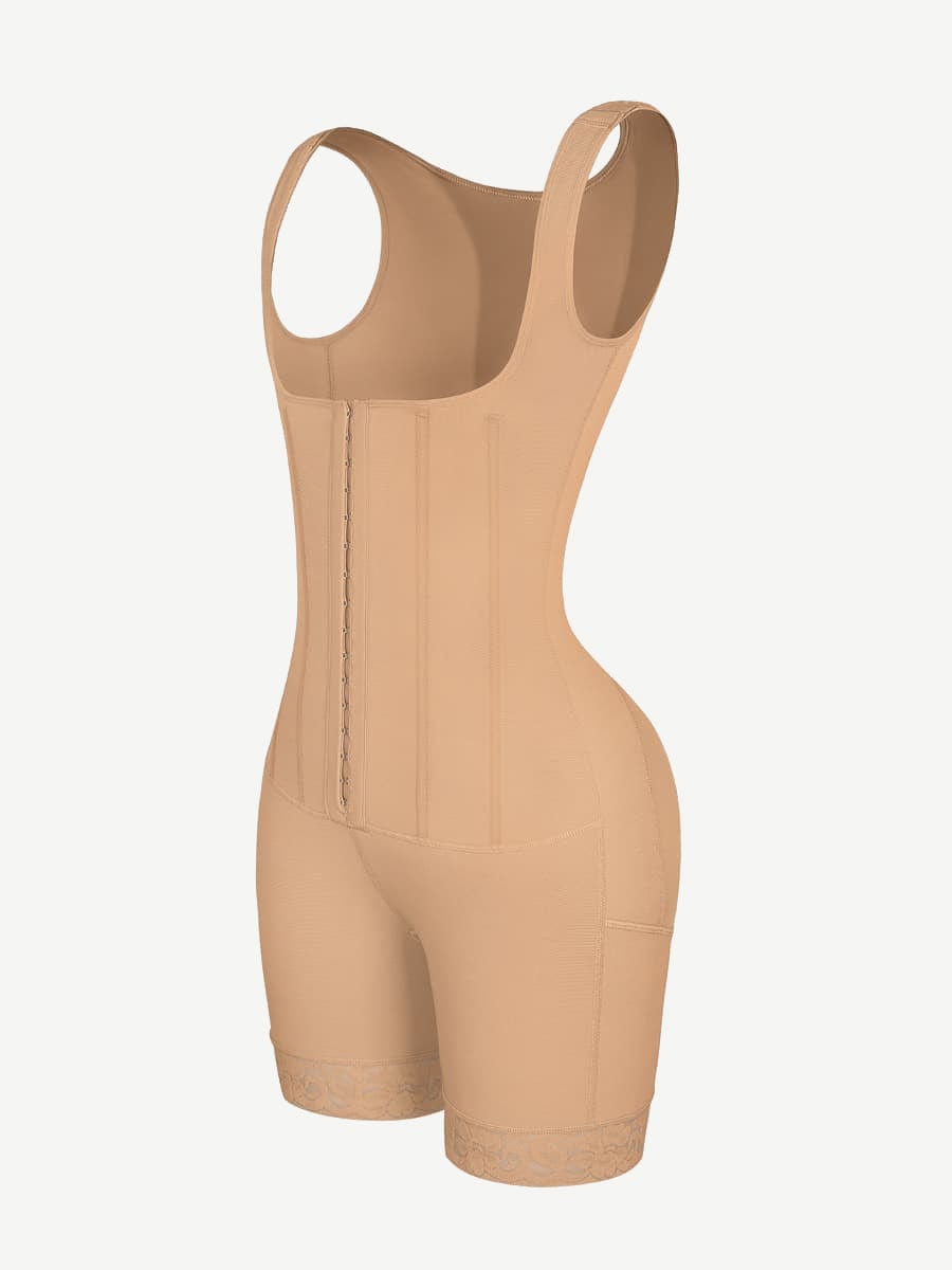 6 Steel Boned Shapewear For Women Tummy Trimmer Control