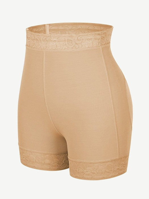 High Waist Lace Butt Enhancer Panty Curve Smoothing