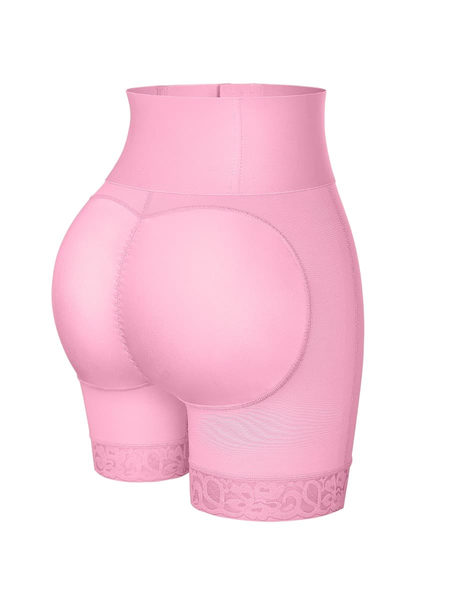 Butt Lifter Tummy Control Middle Waisted Mid Thigh Shaper Shorts