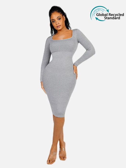 Sculpt Essense Bodycon Bulit-in Shapewear Dress