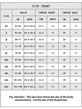 Black Hooks Latex Three-Belt Waist Trainer Anti-Slip