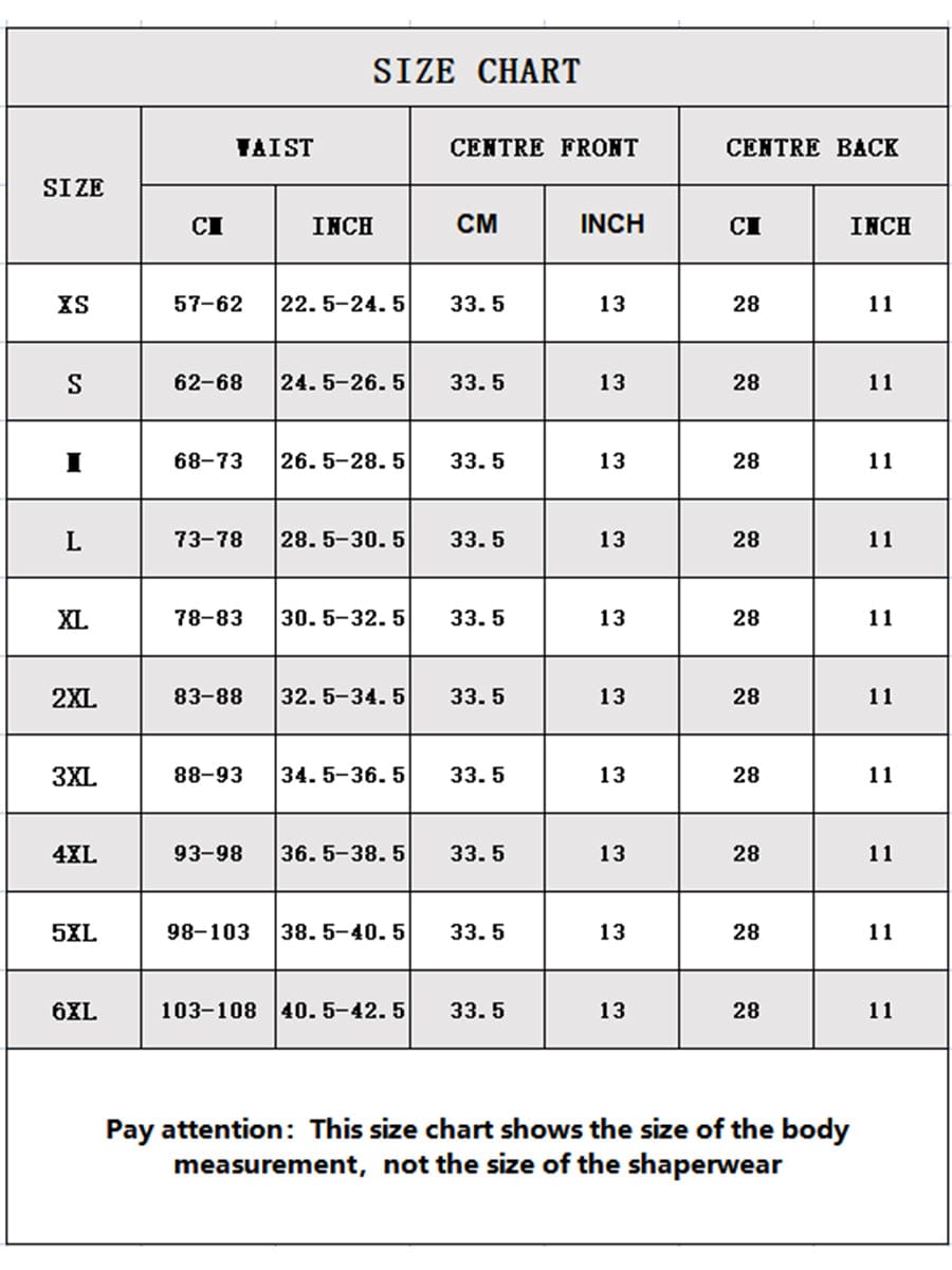 Black Hooks Latex Three-Belt Waist Trainer Anti-Slip