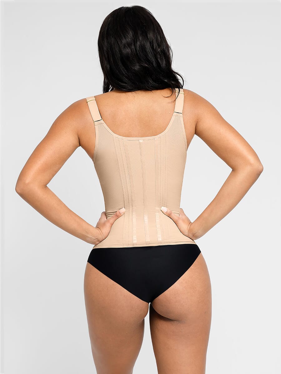 13 Built-in Steel Bone Girdle U-shaped Chest Support Waist Trainer